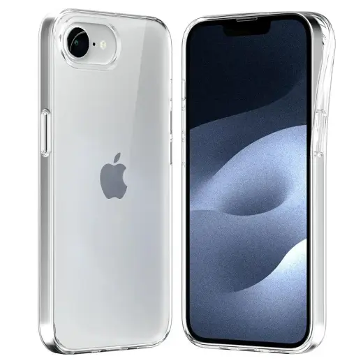 Mercury Jelly läbipaistev telefoniümbris iPhone 16e jaoks, läbipaistev