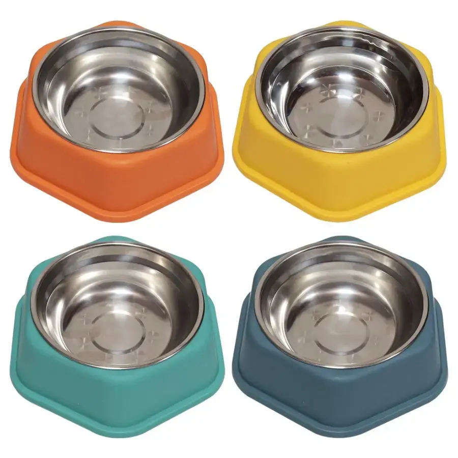 BESK Stainless steel bowl 19.5x6cm