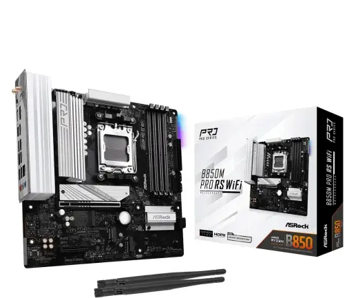 Motherboard B850M PRO RS WIFI AM5 4DDR5 mATX