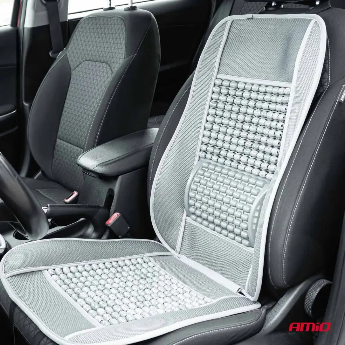 Car seat mat with lumbar support AMIO-03643