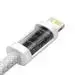 Baseus CALD000102 Dynamic Series datu pārraides un uzlādes vads | USB-C uz Lightning | 20W | 2m | balts