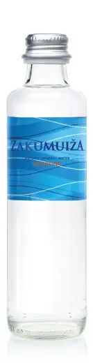 Dabīgais minerālūdens ZAĶUMUIŽA, gāzēts, stiklā, 0.25l