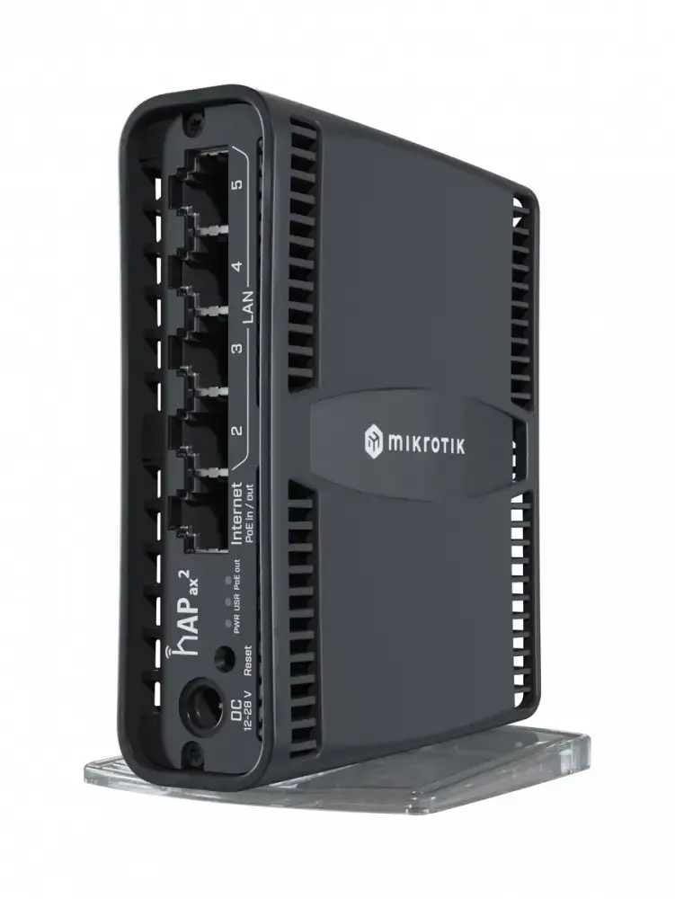 MikroTik router hAP ax2 C52iG-5HaxD2HaxD-TC
