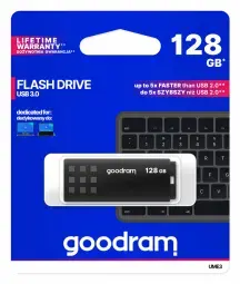 GOODRAM UME3 Pendrive - 128GB USB 3.0 BLACK