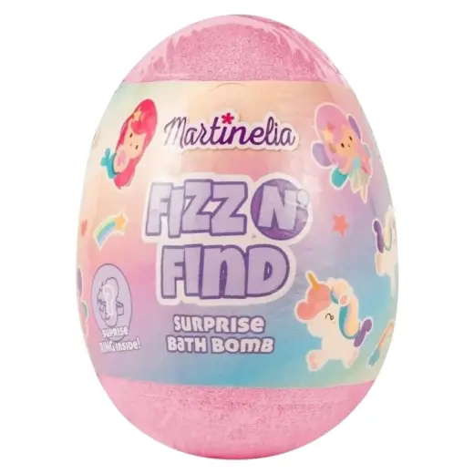 Martinelia, Fizz N'Find, Cleansing, Bath Bomb, 150 g