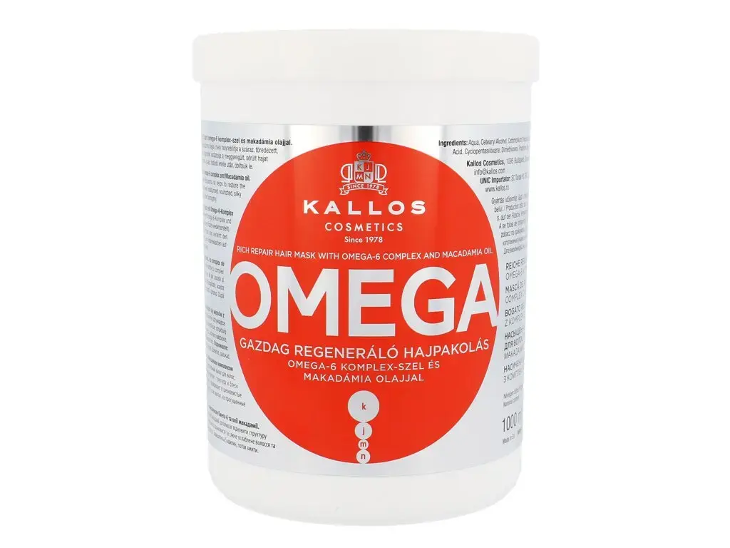 Kallos Cosmetics Omega Hair Mask 1000 ml