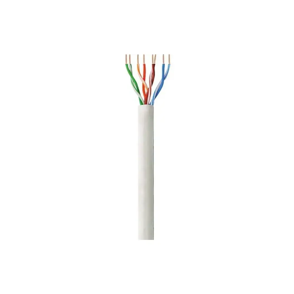 UTP Cat6 bulk cable 4x2 stranded CCA 305m gray