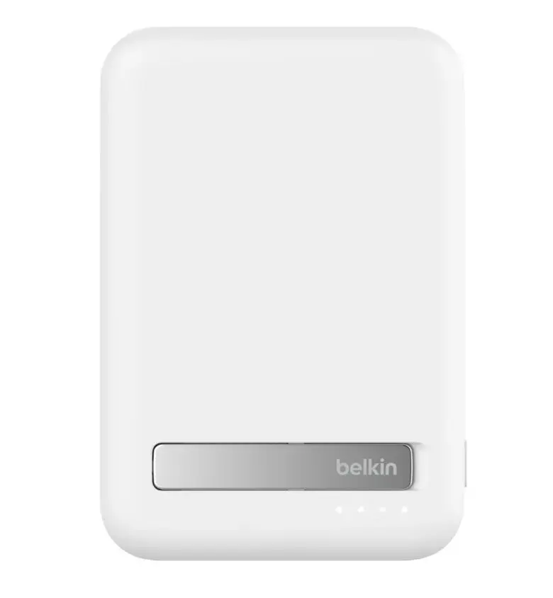 Powerbank with stand 10000mAh Qi2 MagSafe White