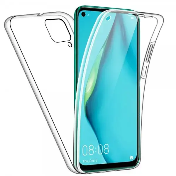 Fusion 360 defense protect silicone case for Huawei P40 Lite transparent