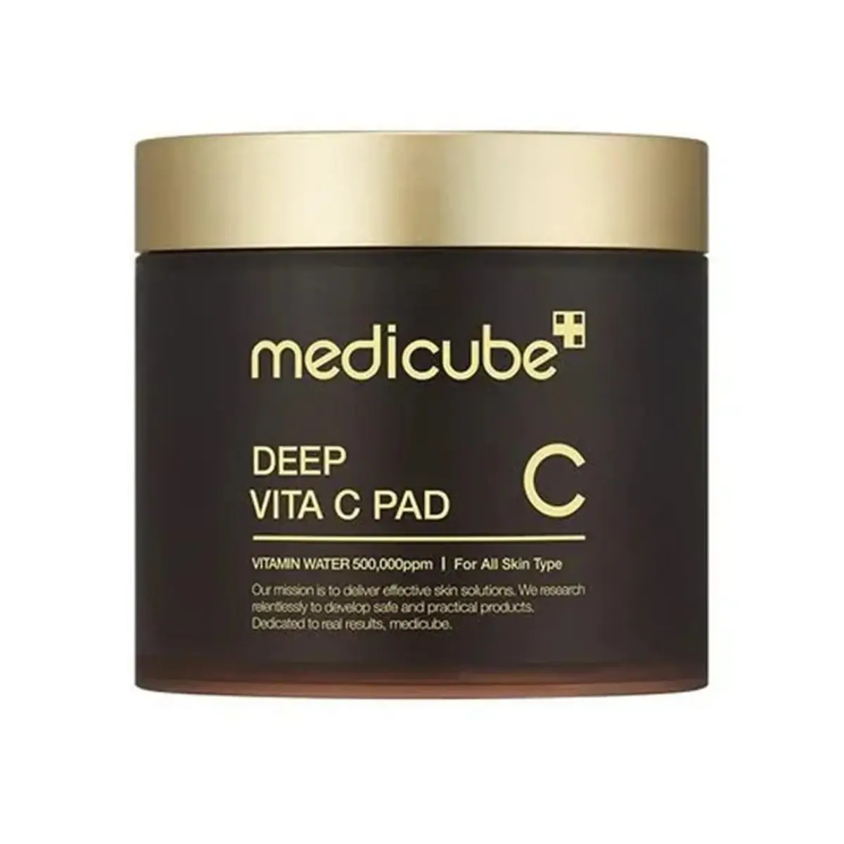 Medicube, Deep Vita C Glutathione Brightening Mask, Brightening, Cleansing Pads, 70 pcs