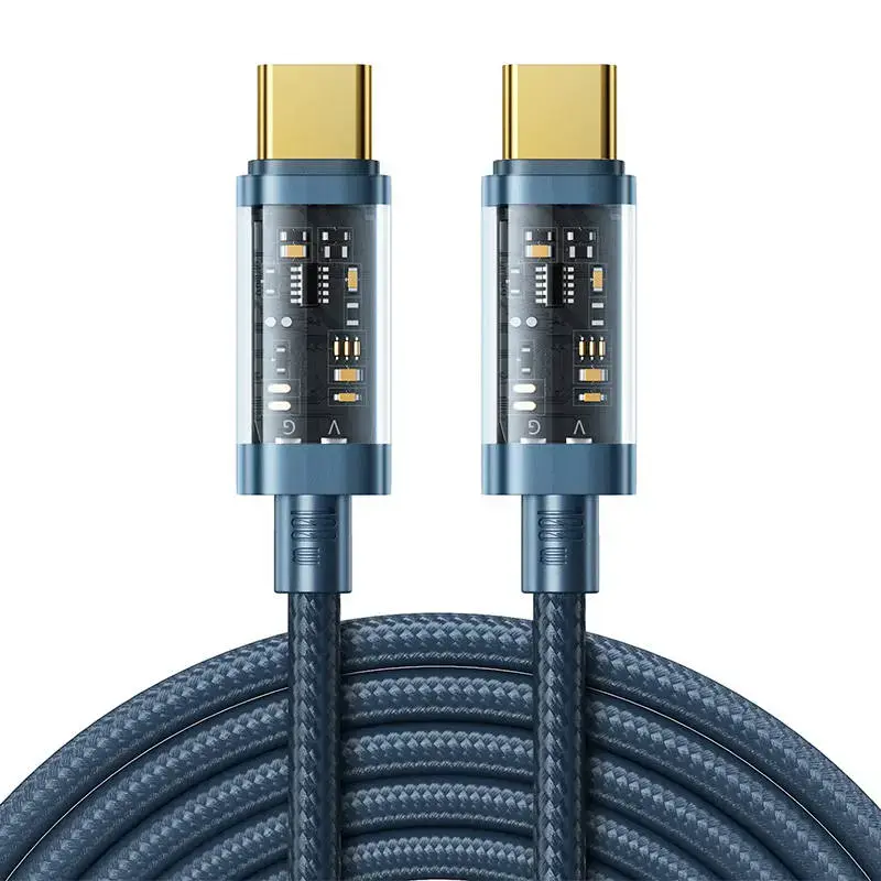 Joyroom cable USB Type-C - USB Type-C 100W 1.2m black (S-CC100A12)
