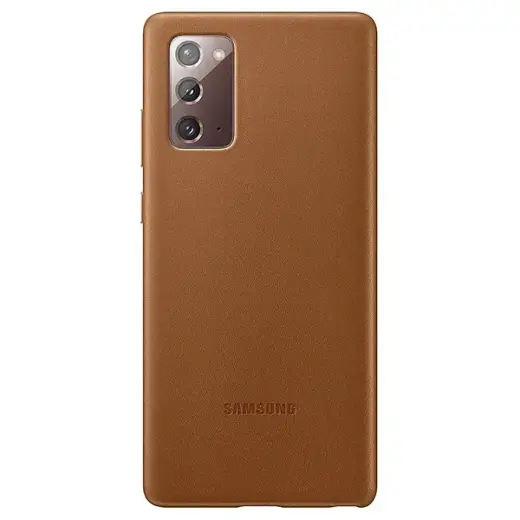 EF-VN980LAE Samsung Leather Cover for N980 Galaxy Note 20 Brown