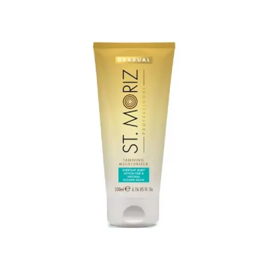 St. Moriz, Daily Moisturizing Self Tanner, Natural glow, Self -Tanning Lotion, No, For Face & Body, 200 ml