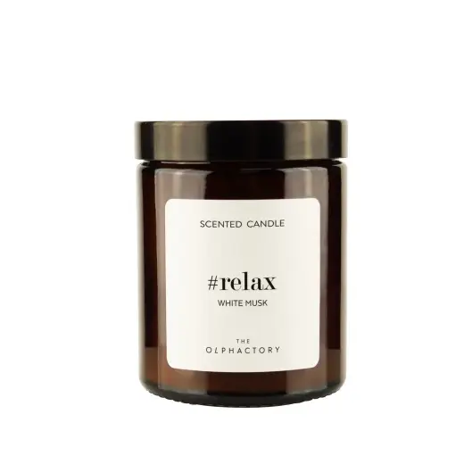 The Olphactory, Relax White Musk, Scented Candle, 135 g