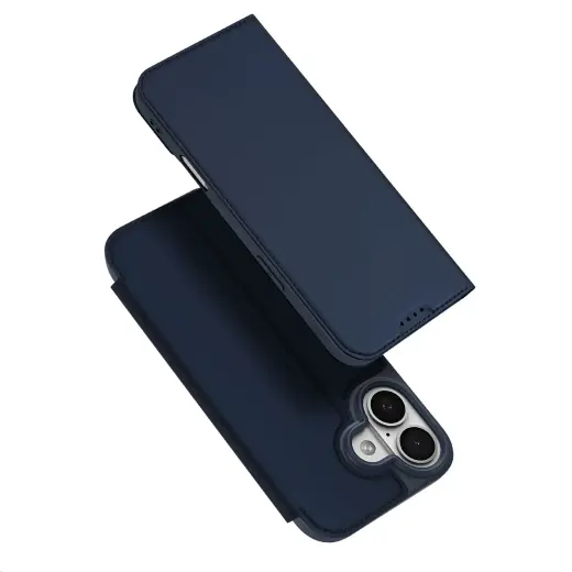 Dux Ducis Skin Pro raamatutüüpi telefoni ümbris iPhone 17 sinine