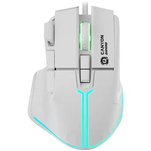 CANYON mouse Fortnax GM-636 RGB 9buttons Wired White