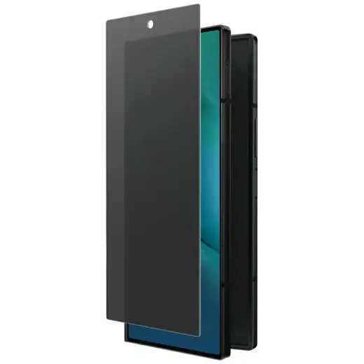 Uniq Optix Privacy karastatud kaitseklaas telefonile Galaxy Z Fold 7 (privaatsusefekt)