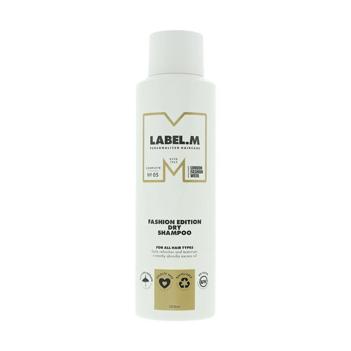 Label.M, Fashion Edition, Hair Dry Shampoo, Refreshing, 200 ml