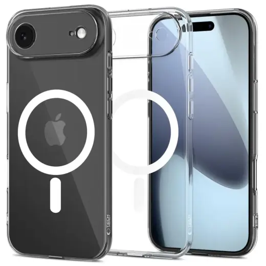 TECH-PROTECT FLEXAIR MAGSAFE IPHONE 17 AIR CLEAR telefoniümbris MagSafe toega Apple iPhone 17 jaoks, läbipaistev