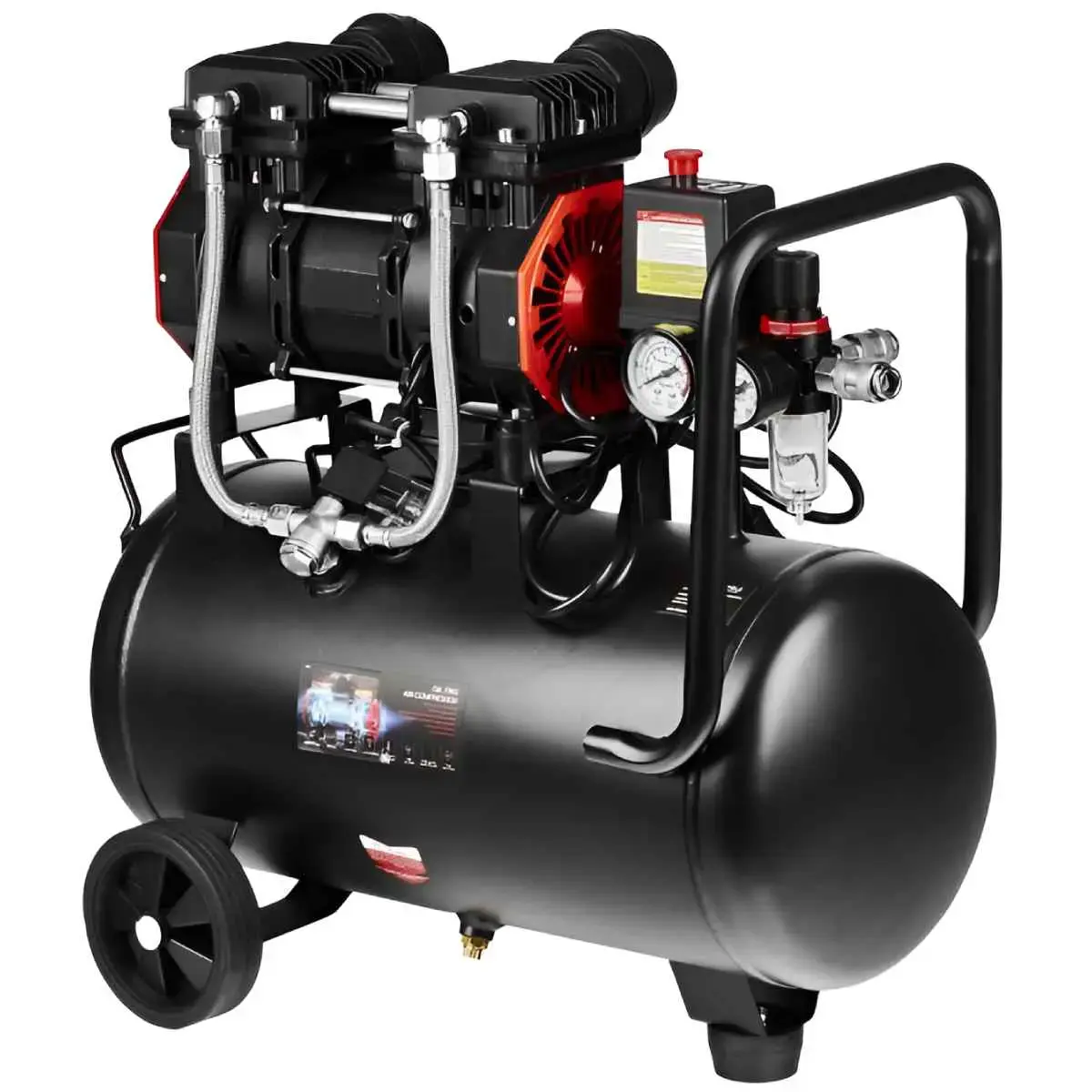 Kompressors bezeļļas 24l 110l/min 8bar KD1385