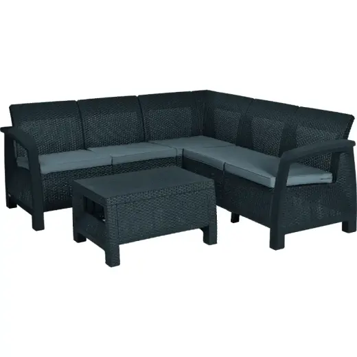 Aiamööbli komplekt Bahamas Relax Set, hall