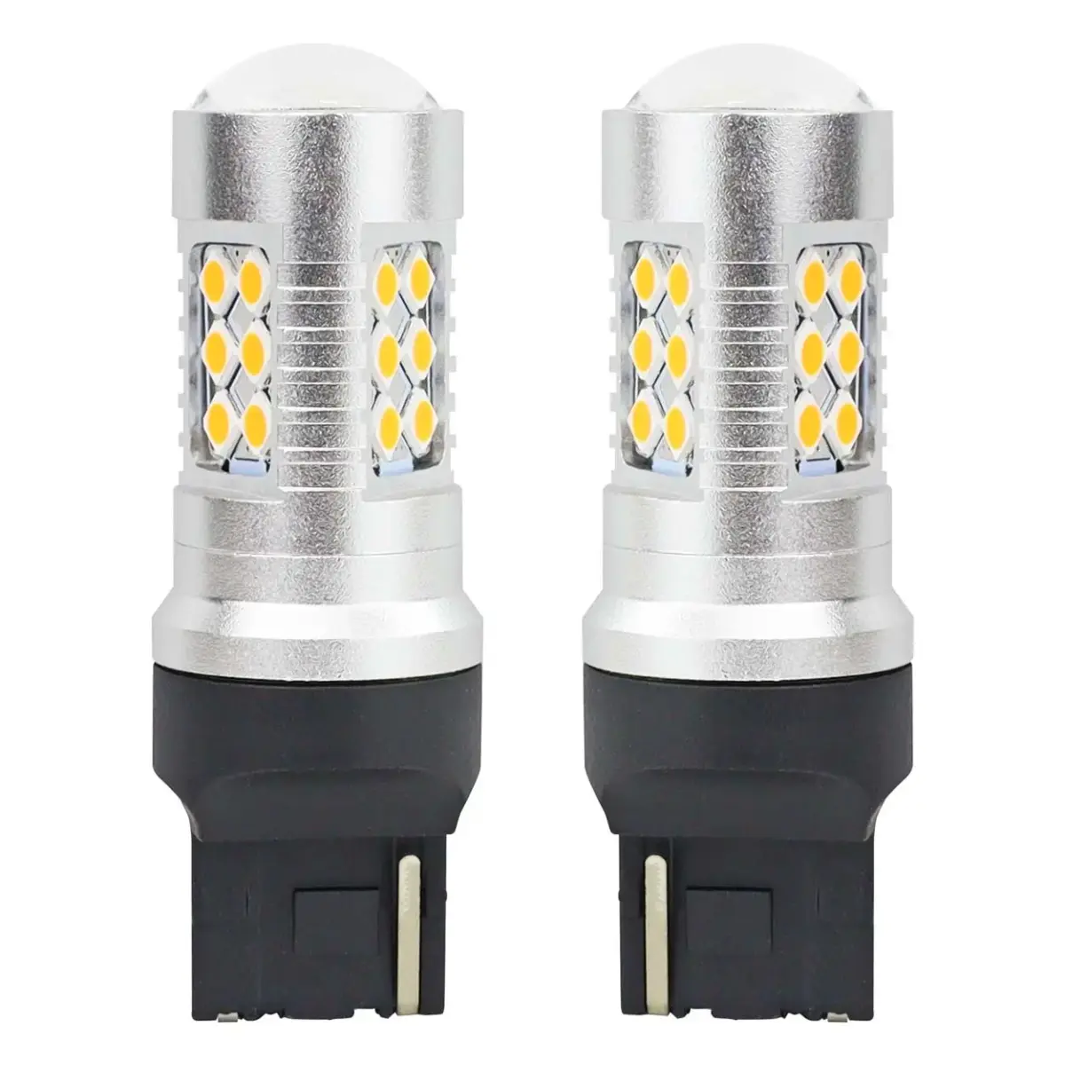 LED CANBUS 3030 24SMD T20 7440 WY21W Amber 12V/24V