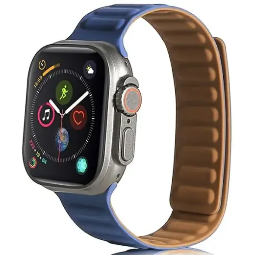 Beline Magnetic nutikella rihm Apple Watch (38/40/41 mm) jaoks | silikoonist | sinine