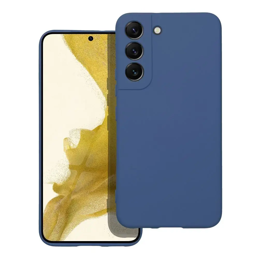 Silicone maciņš telefonam Samsung Galaxy S22 (S901) zils