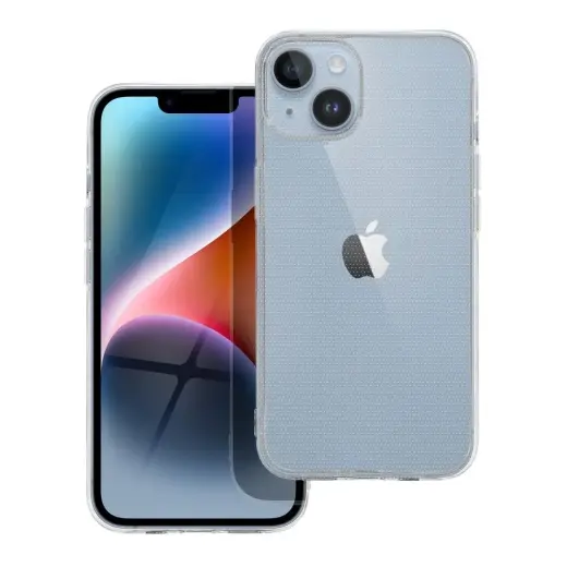 CLEAR 2 mm maciņš telefonam iPhone 14 caurspīdīgs