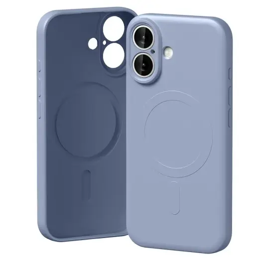 Mercury Semi-Silicone maciņš ar MagSafe atbalstu telefonam iPhone 17 violets