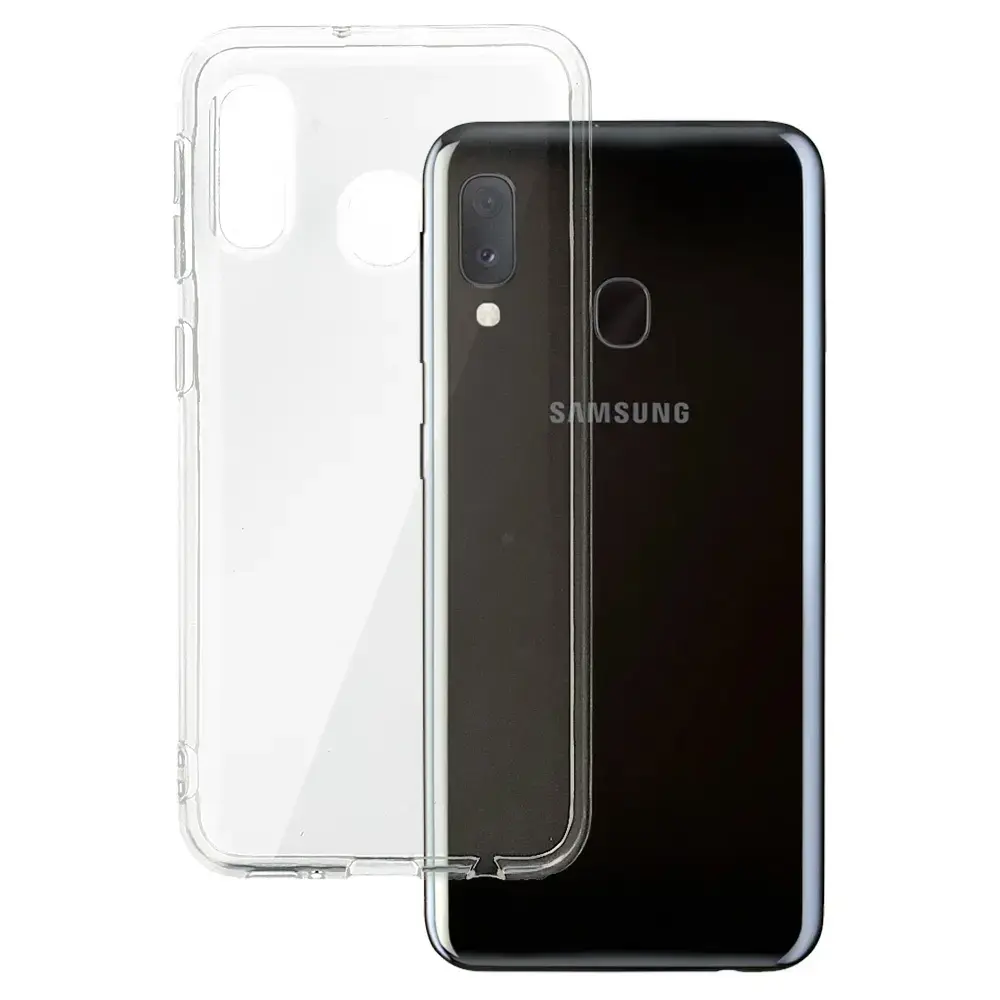 Back Case 2 mm Perfect for SAMSUNG GALAXY A20E TRANSPARENT