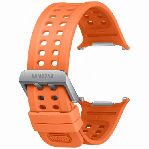 Samsung Marine Strap for Galaxy Watch Ultra2 orange