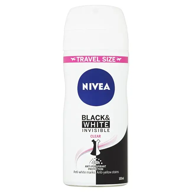Nivea Transparent Antiperspirant Invisible for Black & White - 100 Ml