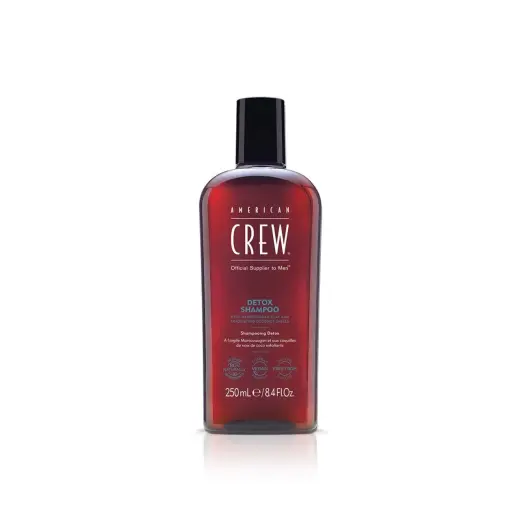 American Crew, Detox, Vegan, Hair Shampoo, For Regulation Of Excessive Sebum, 250 ml