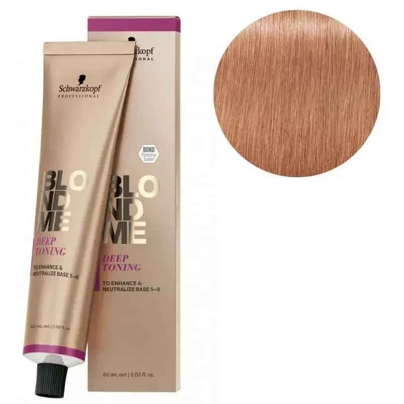 Schwarzkopf Professional Blondme Toning Hair Dye Peach Sorbet 60 Ml
