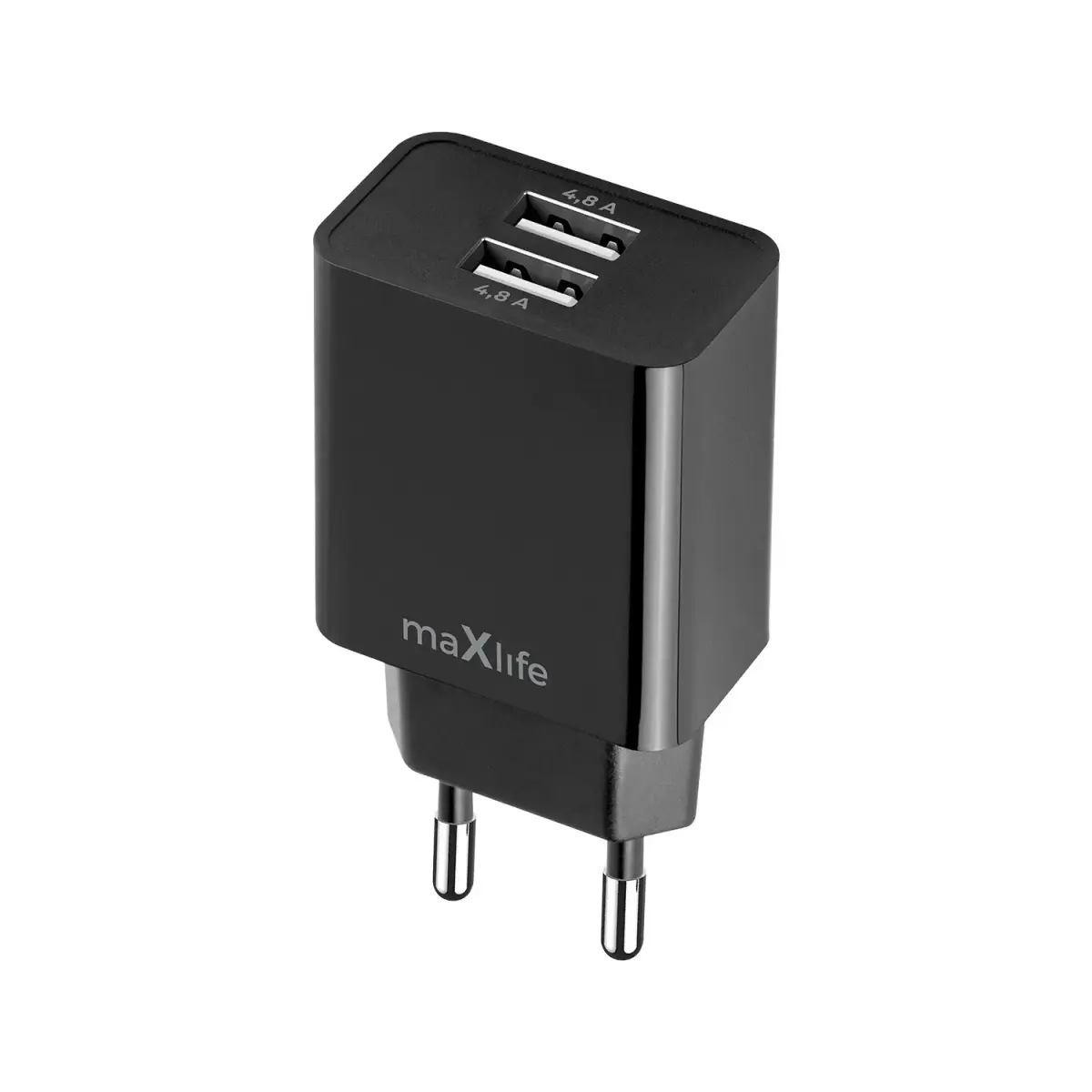 Maxlife MXTC-12 tīkla lādētājs | 24W | USB-A | melns