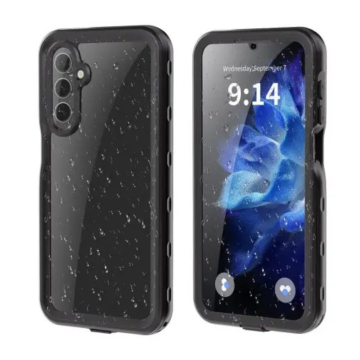 Shellbox ūdensizturīgs maciņš telefonam Samsung Galaxy A16 4G (A165) melns