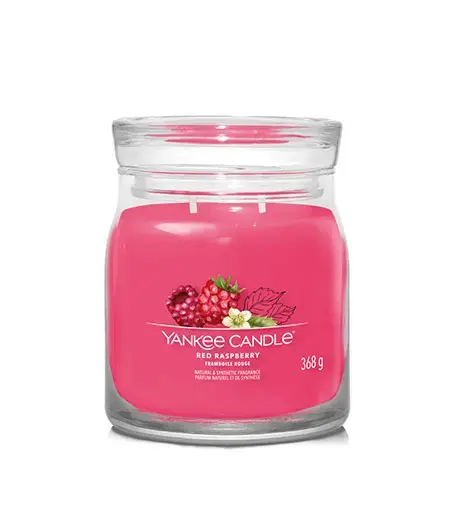 Yankee Candle Signature Red Raspberry scented candle 368 g