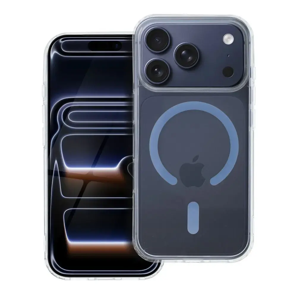 Drop Glue Colorful maciņš ar statīvu un MagSafe atbalstu telefonam iPhone 17 Pro zils