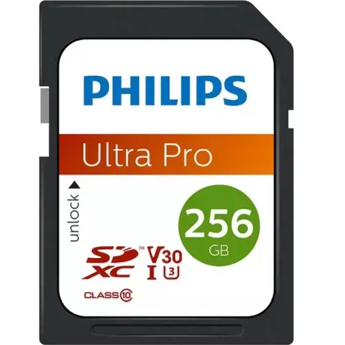PHILIPS SDXC 256GB Ultra Pro class 10|UHS 3