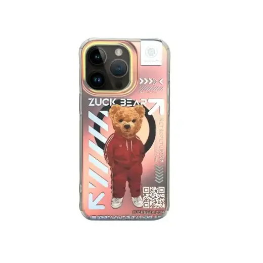 Nakładka Zuck Bear New York Never Sleep Magsafe do Iphone 15 Pro Bronks Energy TTT