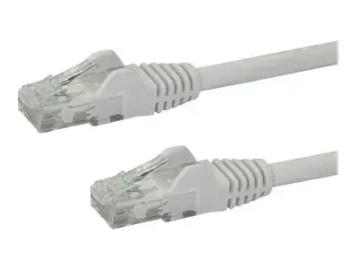 StarTech.com 10m CAT6 Ethernet Cable - White Snagless Gigabit CAT 6 Wire - 100W PoE RJ45 UTP 650MHz Category 6 Network Patch Cord UL|TIA (N6PATC10MWH) - patch cable - 10 m - white