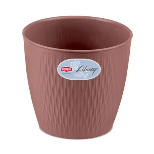 Lillepott Liberty Ø30x27cm pruun