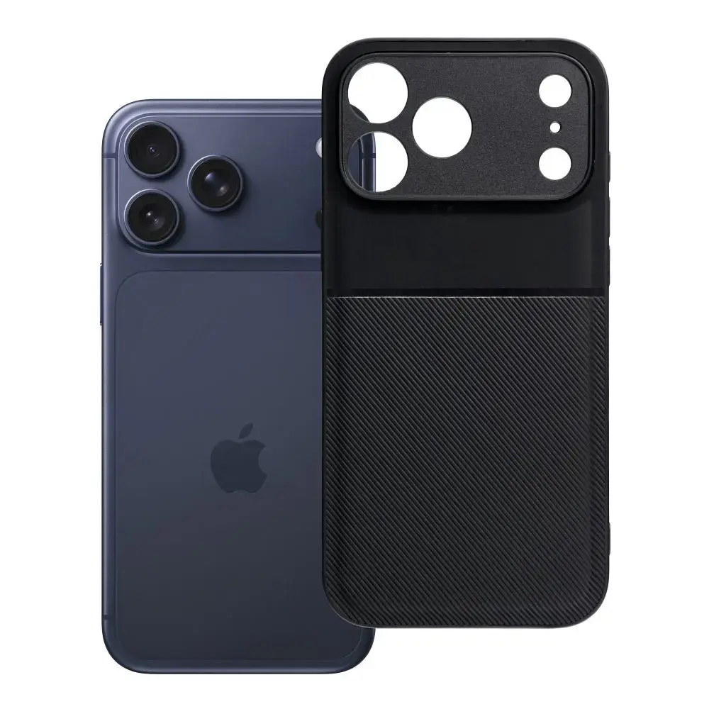 Noble maciņš telefonam iPhone 17 Pro Max | iPhone 18 Pro Max melns