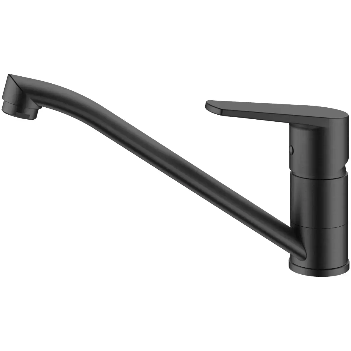 AB Sink mixer tap BAZEL, with spout, grey