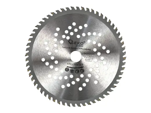 TCT ketassae tera aukudega 180x20x60T