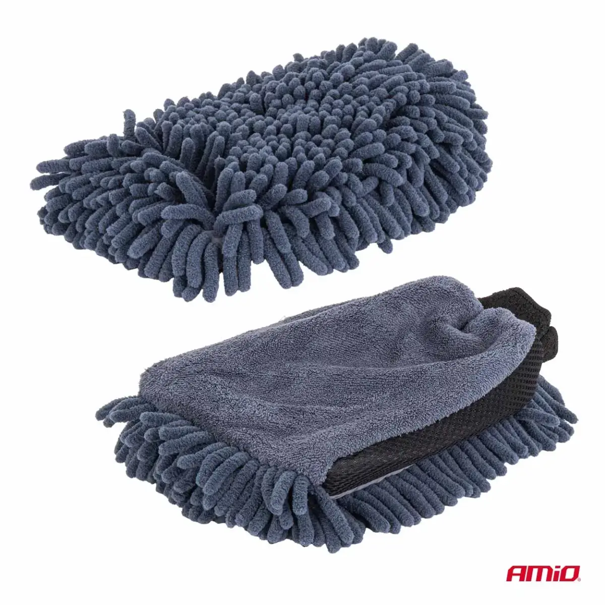 Microfiber glove and drying towel 94/800gsm 20x26/60x90cm AMIO-04489