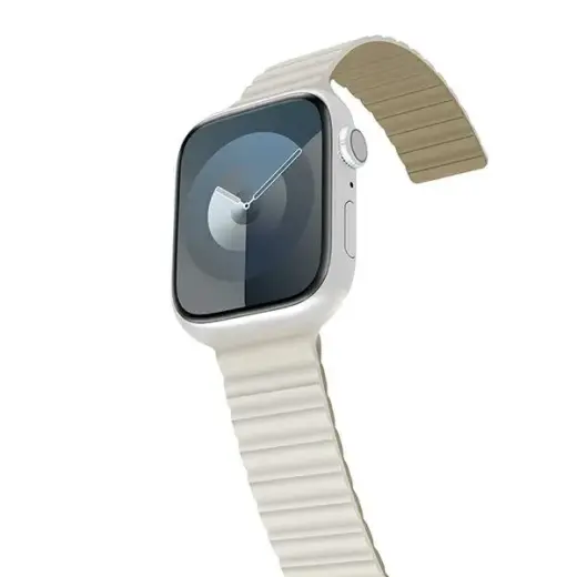 Araree Silicone Link nutikella rihm Apple Watch (38/40/41 mm) jaoks | silikoonist | valge/roheline