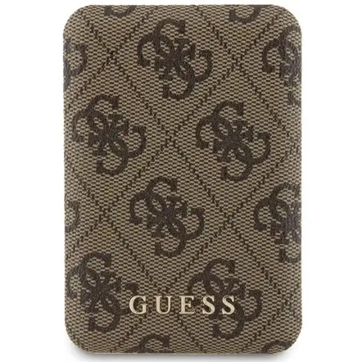 Guess GUPB5FP4EMGW ārējais akumulators (powerbank) | 5000 mAh | 15W | MagSafe | brūns
