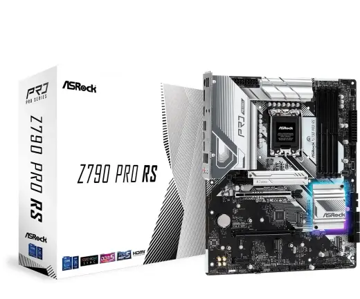 ASRock Motherboard Z790 Pro RS - ATX - Socket LGA1700 - AMD Z790